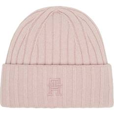 Tommy Hilfiger Women Beanies Tommy Hilfiger Monogram Iconic Beanie - Misty Pink