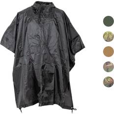 M Capes & Ponchos MFH Poncho Ripstop schwarz