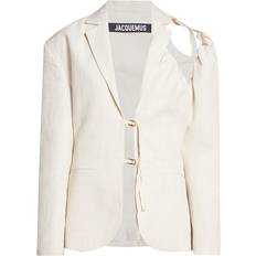 Weiß Jacketts Jacquemus Blazer La Veste Galliga Weiß