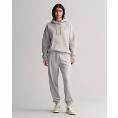 Gant Women Pants Gant Women Shield Sweatpants Grey