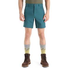 Herre - Merinoull Shorts Icebreaker Men's Merino Hike Shorts Green Glory Merino Wool Green Glory