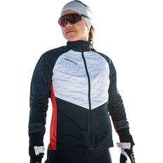 Hvite Jakker Craft Sportswear Nordic Ski Club Jacket Women's Blaze/White