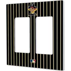 Keyscaper Pittsburgh Pirates Cooperstown Pinstripe Double Rocker Light Switch Plate 1958-66