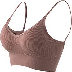 Anmose Women's Everyday Backless Bra - Coffee