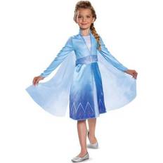 Blå Kostymer & Klær Smiffys Disney Frost 2 Elsa Barn Karnevalskostyme