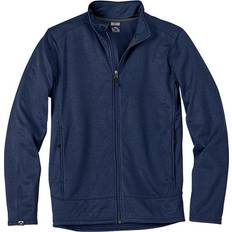 Storm Creek Men's Stabilizer Heather Performance Fleece Jacket Navy