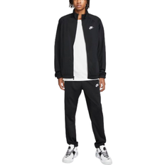 Herren Jumpsuits & Overalls Nike Club Men's Poly Knit Tracksuit - Black/White