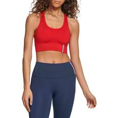 Tommy Hilfiger Red Bras Tommy Hilfiger Tommy Hilfiger Women's Performance Sports Bra, Rich Red