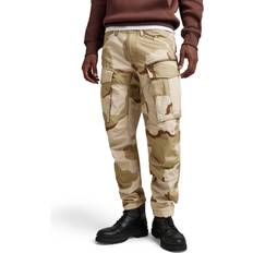 G-Star Pants G-Star Men's Rovic Zip 3D Straight Tapered Fit Cargo Pants, Dark Brick Desert Camo