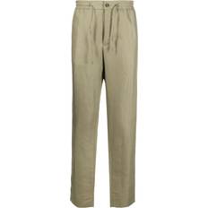 J.Lindeberg Pants J.Lindeberg Baron slim-cut trousers men Linen/Flax/Lyocell/Cotton/Spandex/Elastane Green