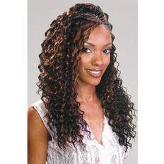 Stick Hair Extensions Synthetic Hair Braids Deep Twist Bulk 22" 6-Pack, TP1B/30