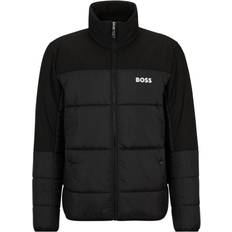 Hugo Boss Men Jackets Hugo Boss Regular-fit water-repellent padded jacket in mixed materials
