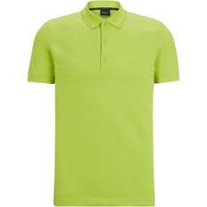 Hugo Boss Cotton-piqu slim-fit polo shirt with details
