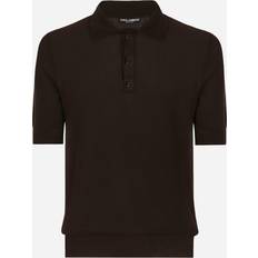 Dolce & Gabbana Herren Poloshirts Dolce & Gabbana Cotton polo-shirt brown