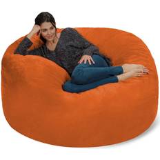 Chill Sack Giant Orange Bean Bag