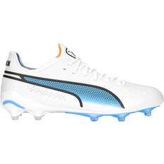 Puma Soccer Shoes Puma Women's King Ultimate FG Soccer Cleats, 10.5, White/Blue Holiday Gift