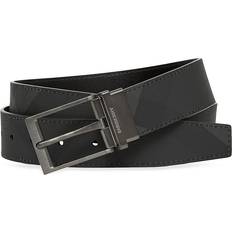 Burberry Men Belts Burberry Reversible Check Belt