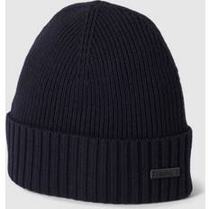 Hugo Boss Herre Hodeplagg Hugo Boss Fati Beanie Navy