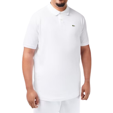 Lacoste White Polo Shirts Lacoste Big & Tall Classic Pique Polo Shirt White white