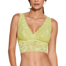 Cosabella Never Say Never Plungie Longline Bralette - Chakra Green