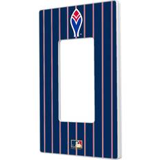 Keyscaper Atlanta Braves 1972-1975 Cooperstown Pinstripe Single Rocker Light Switch Plate