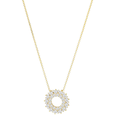 Sif Jakobs Livigno Necklace - Gold/Transparent