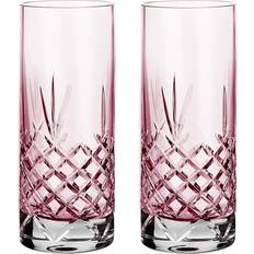 Tåler mikrobølgeovn Drinkglass Frederik Bagger Crispy Highball Pink Drinkglass 37cl 2st