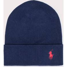 Polo Ralph Lauren Herre Luer Polo Ralph Lauren Cotton Beanie Navy