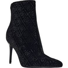 Wildleder Sandaletten Guess Richer Rhinestone 4G Ankle Boots