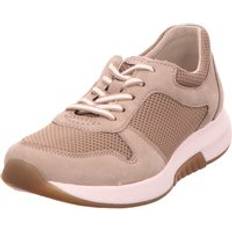 Gabor Beige - Damen Sneakers Gabor Freizeit Schnürer beige