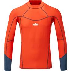 Wetsuit Parts Gill Mens 2023 Pro Long Sleeve Rash Vest Orange
