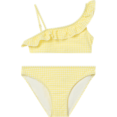 S Bikinis Name It Bikini, Rüschen, für Kinder, gelb, 122/128