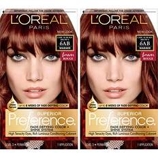 Hair Products L'Oréal Paris Superior Preference Fade-Defying + Shine Auburn Pack 2 Dye