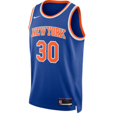 Nike Men's 2023-24 City Edition New York Knicks Julius Randle #30 Blue  Swingman Jersey