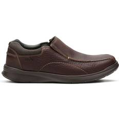 44 ½ Loafers Clarks Cotrell Step male Slip On Geöltes Braun