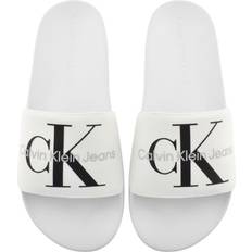 Calvin Klein Sneakers Calvin Klein Slide Monogram Co Herren Schuhe White