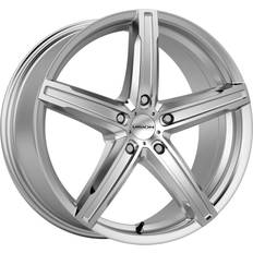 17" - Silver Car Rims Vision 469 Boost 17x7 5x108 +38mm Silver Wheel Rim 17" Inch