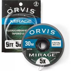 Orvis Angelschnur Orvis Fly Fishing Leaders and Tippet Size 3X Fluorocarbon