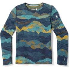 XL Base Layer Children's Clothing Smartwool Kids' Classic Thermal Merino Base Layer Crew BLUE