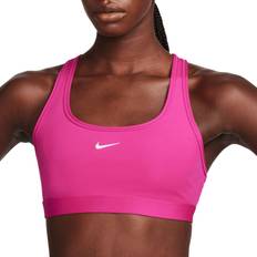 Nike Red Bras Nike Women's Swoosh Light Support Non-Padded Sports Bra in Pink, DX6817-615