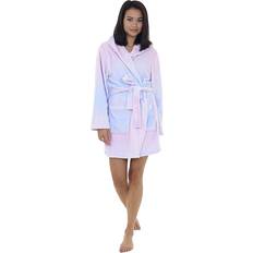 Dame Morgenkåper & Badekåper Brave Soul Ladies/Womens Unicorn Hooded Dressing Gown Mulicoloured