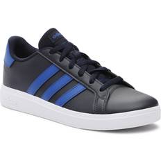 Sportssko Adidas Grand Court Lifestyle Tennis Lace-Up Sneakers, Legend Ink/Team royal Blue/FTWR White