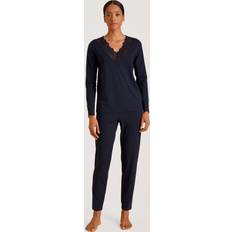 Blå - Herre Pysjamaser Calida Elegant Dreams Pyjama blau