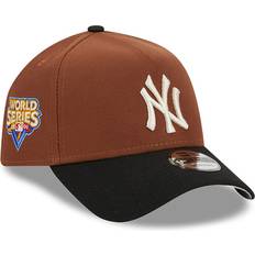 New York Yankees Caps New Era York Yankees Harvest Brown A-Frame 9FORTY Adjustable Cap adult unisex Brown