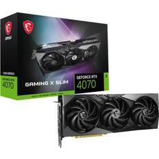 GeForce RTX 4070 Ti Graphics Cards MSI Gaming GeForce RTX 4070 HDMI 3 x DP 12GB GDRR6X