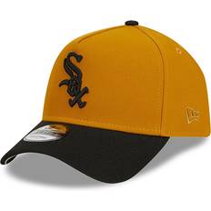 New Era Chicago White Sox Caps New Era Chicago White Sox Rustic Fall Gold A-Frame 9FORTY Adjustable Cap newera adult unisex Yellow