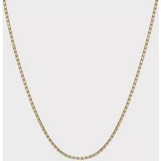Necklaces Lynx Men’s Gold Stainless Steel Snake Chain Necklace