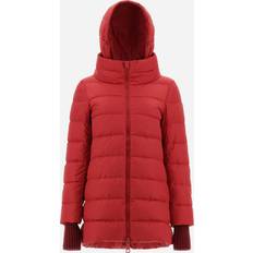 Ytterklær Herno Nylond midi down jacket RED IT