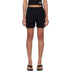 Cotton - Unisex Shorts Alexander Wang Black Relaxed-Fit Shorts