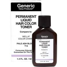 Blonde Semi-Permanent Hair Dyes Generic Value T14 Pale Ash